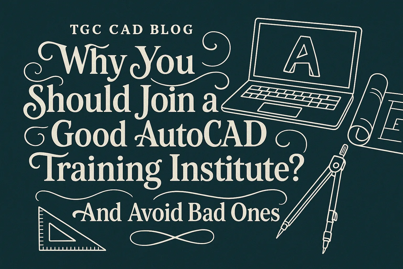 Why You Should Join a Good AutoCAD Training Institute? And Avoid Bad Ones ?